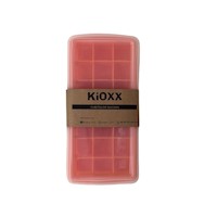 Cubeta de Hielo de Silicona 21 Cavidades KiOXX Naranja